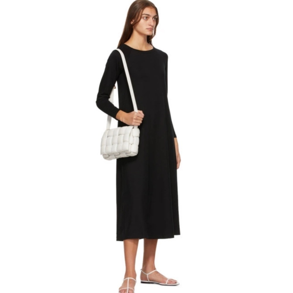 MaxMara Leisure Black Ancona Long Sleeve Dress | L